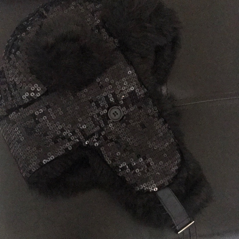 Sequin winter hat!